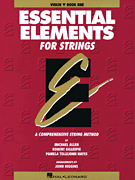 cover Essential Elements for Strings, Book 1 Violin string method book cover